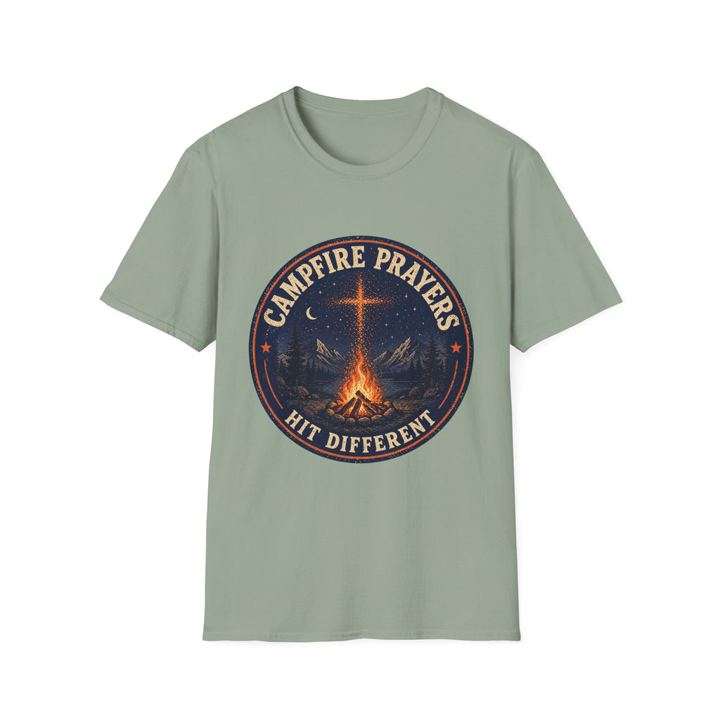 Campfire Prayers Hit Different T-Shirt