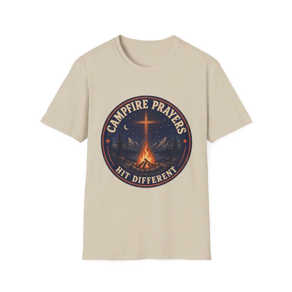 Campfire Prayers Hit Different T-Shirt