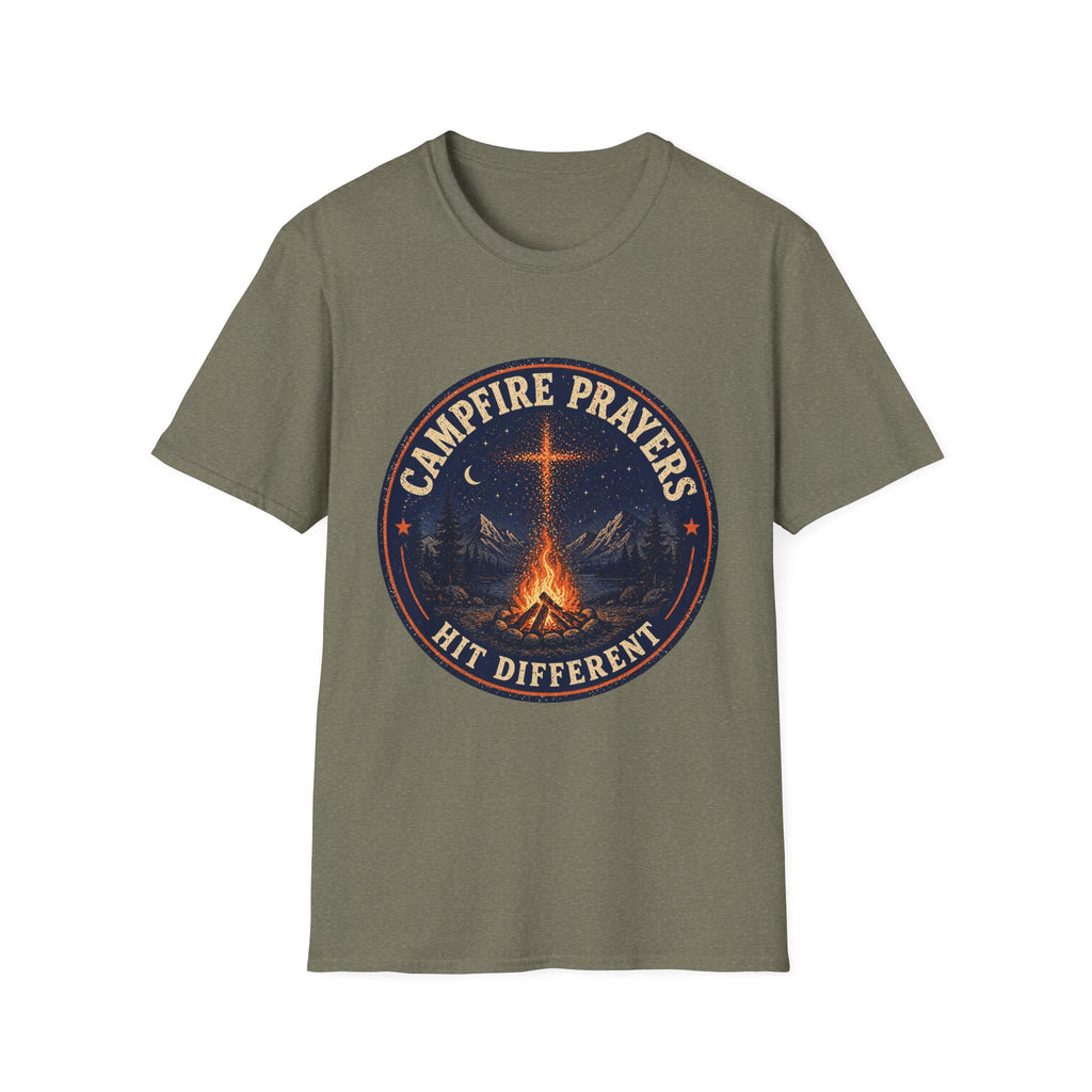 Campfire Prayers Hit Different T-Shirt