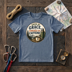 Saved By Grace, Powered By Caffeine T-Shirt