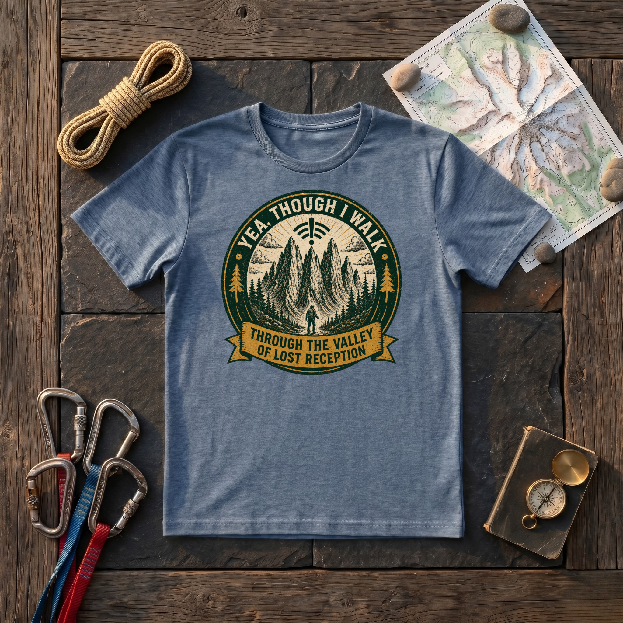 Yea, Though I Walk Through The Valley Of Lost Reception T-Shirt