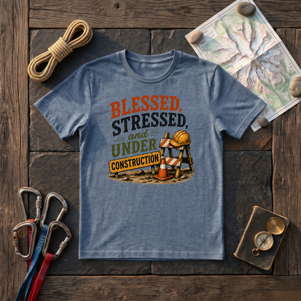 Blessed, Stressed, And Under Construction T-Shirt