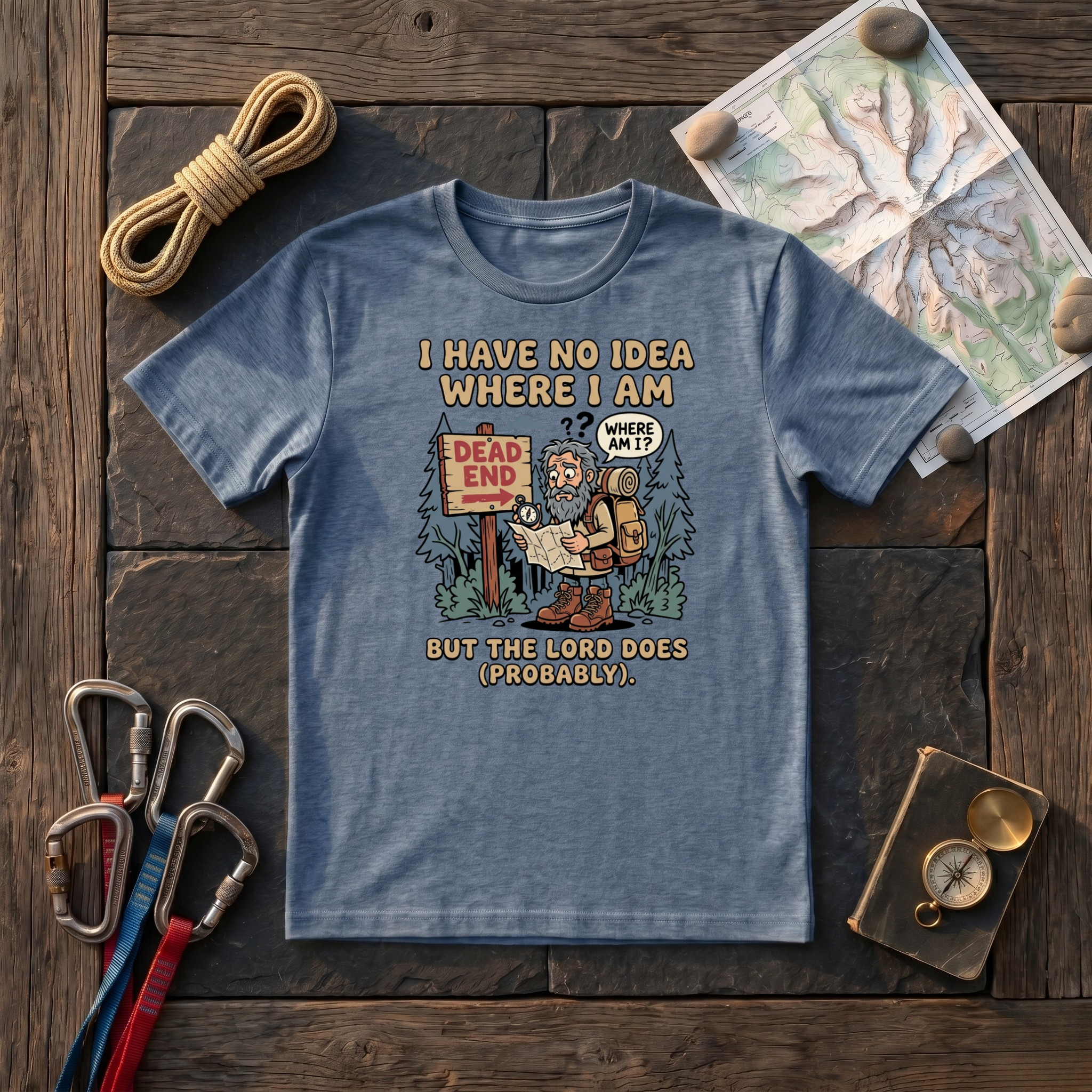 I Have No Idea Where I Am T-Shirt