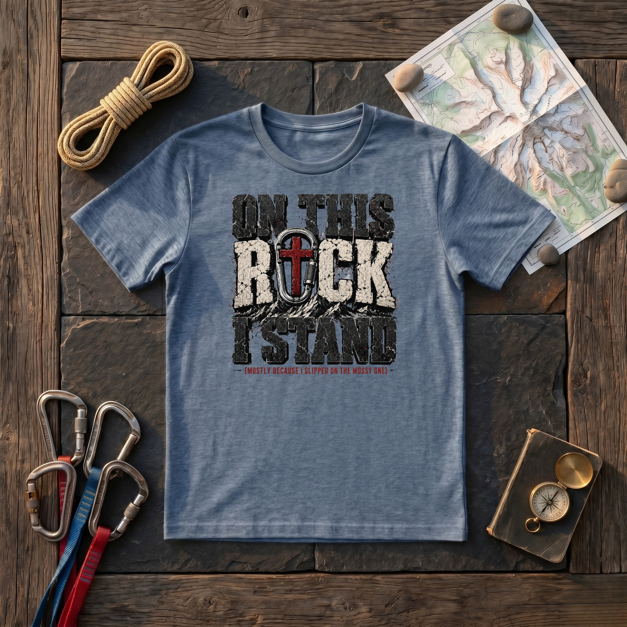 On This Rock I Stand T-Shirt