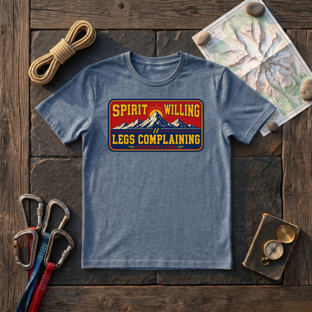 Spirit Willing Legs Complaining T-Shirt