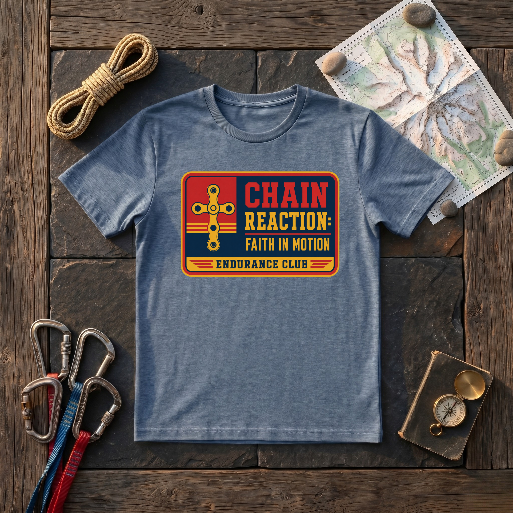 Chain Reaction: Faith in Motion T-Shirt