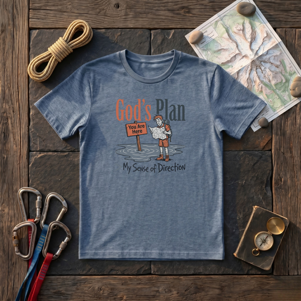 God's Plan > My Sense of Direction T-Shirt