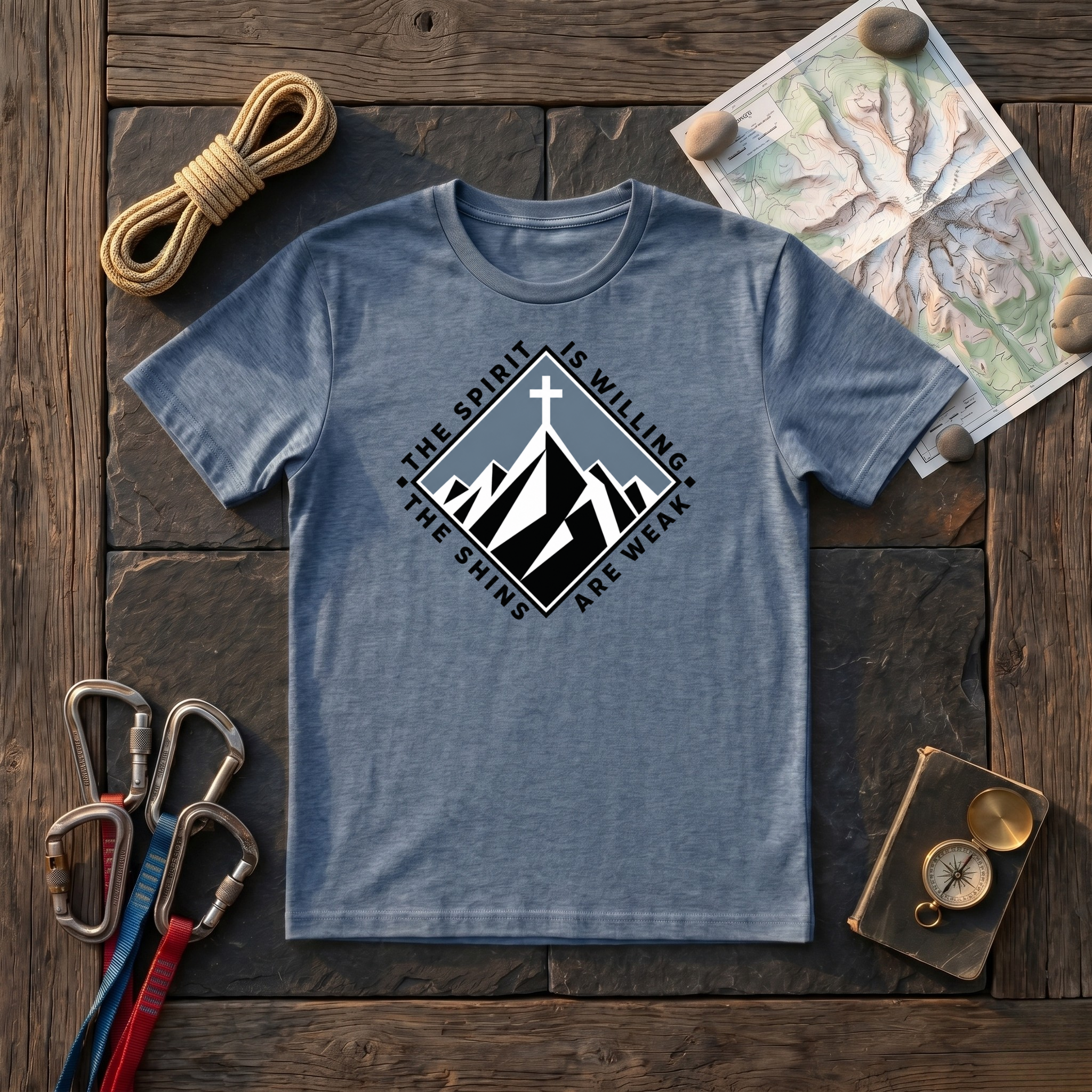 The Spirit Is Willing, The Shins Are Weak T-Shirt
