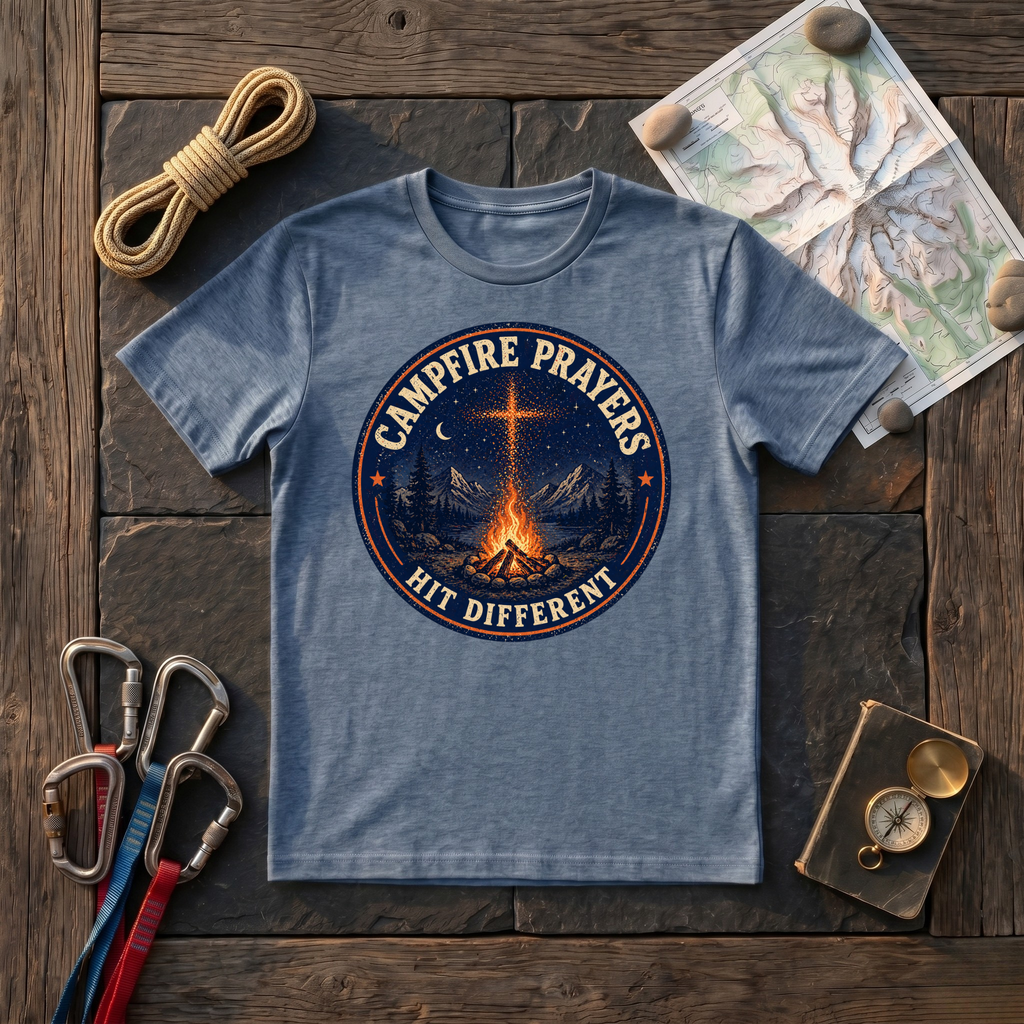 Campfire Prayers Hit Different T-Shirt