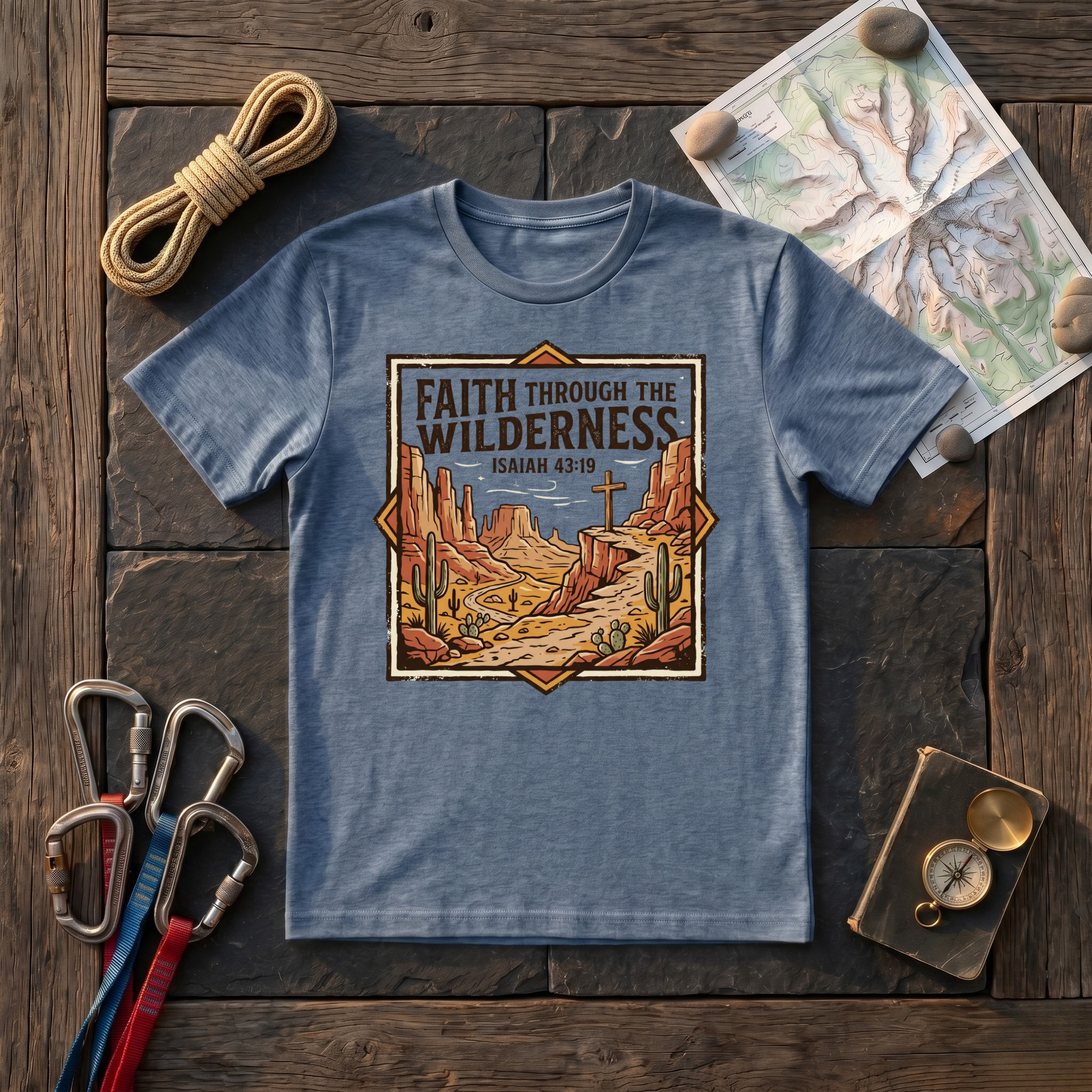 Faith Through The Wilderness Isaiah 43:19 T-Shirt