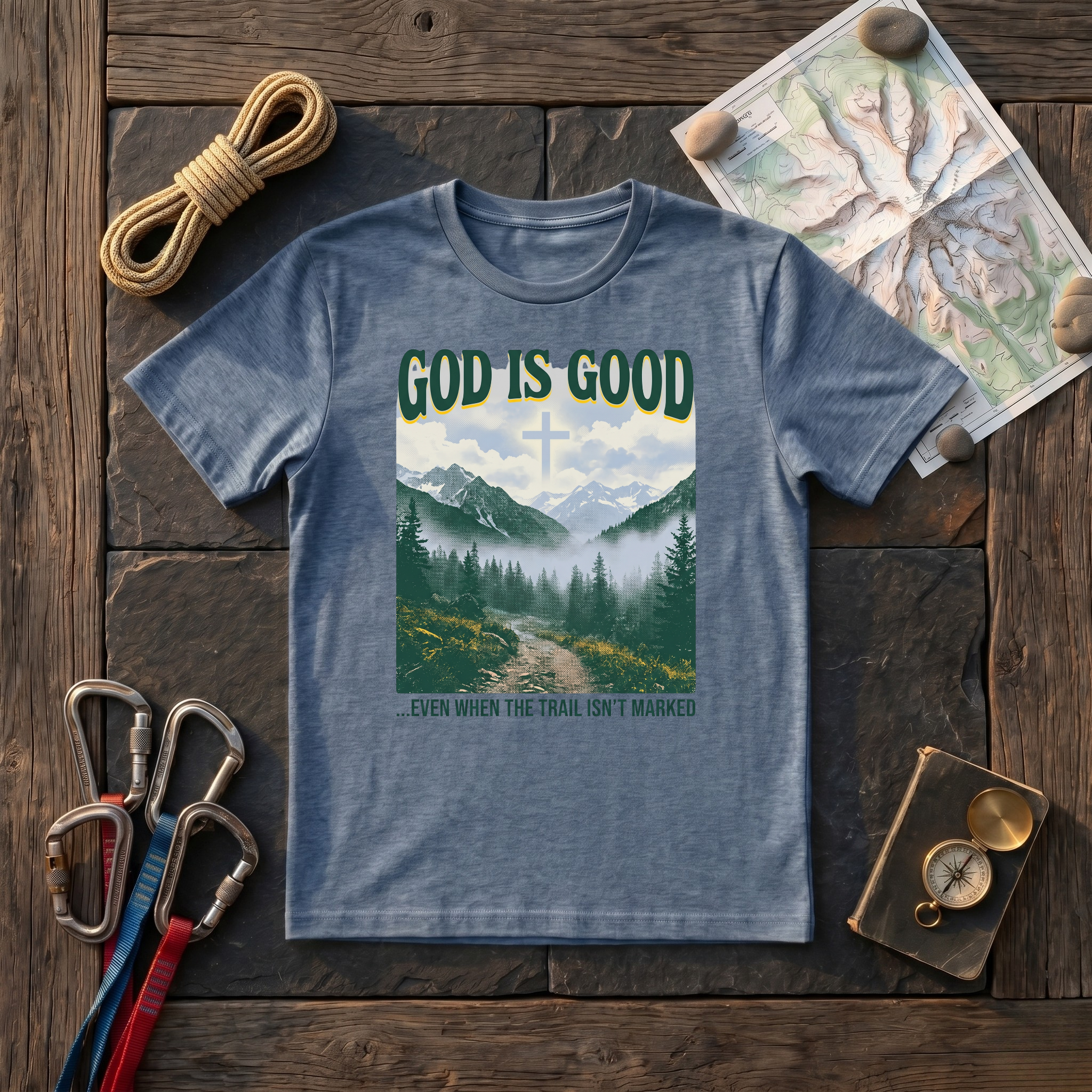 God Is Good Even When the Trail Isn't Marked T-Shirt