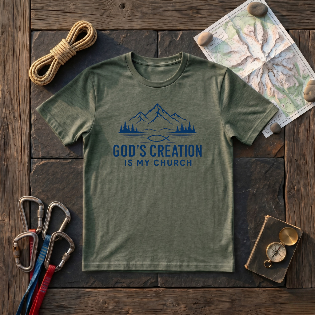 God's Creation Is My Church T-Shirt