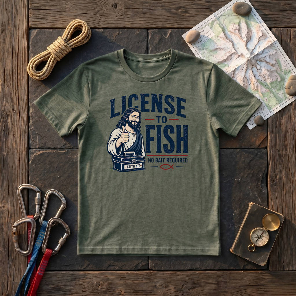 License To Fish T-Shirt