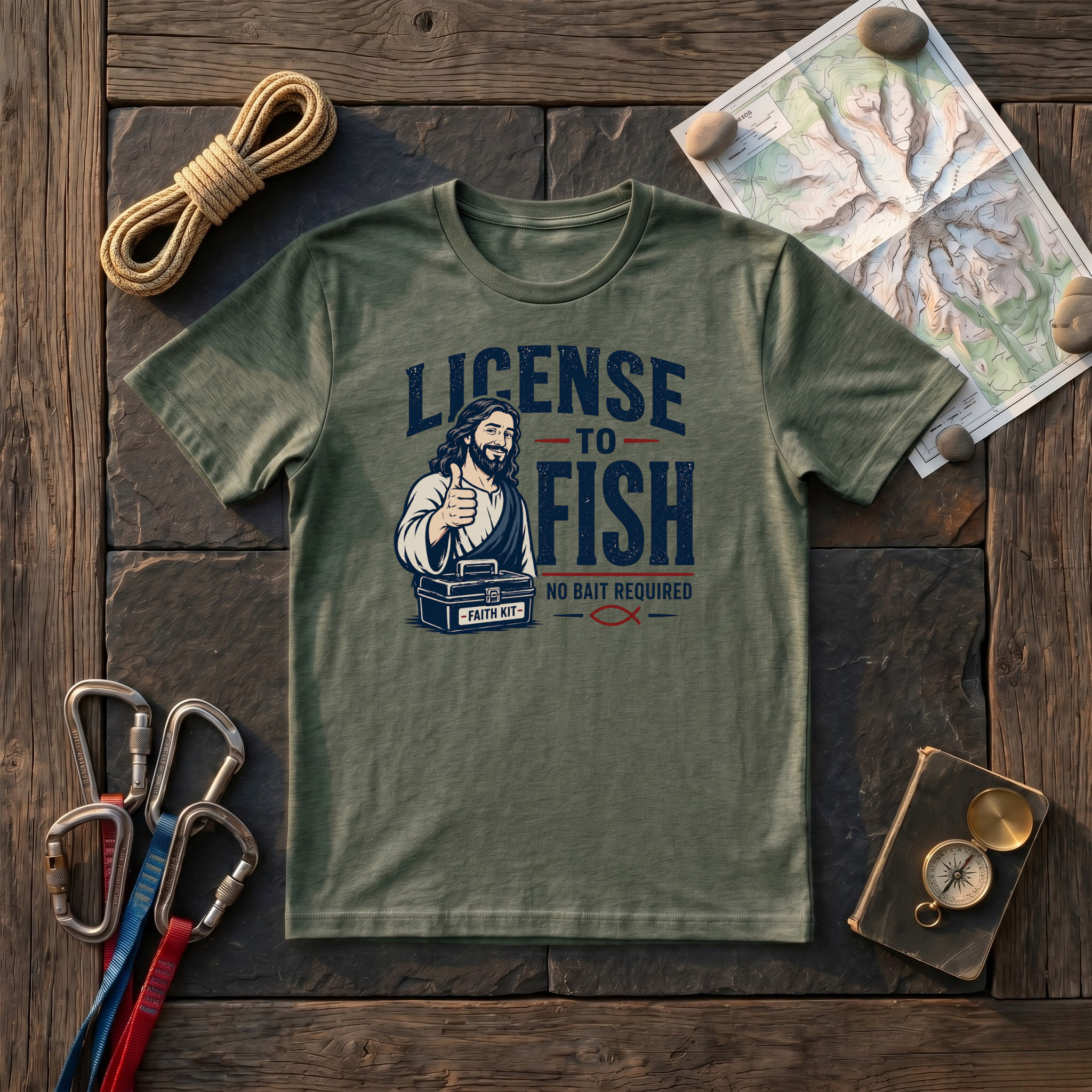 License To Fish T-Shirt