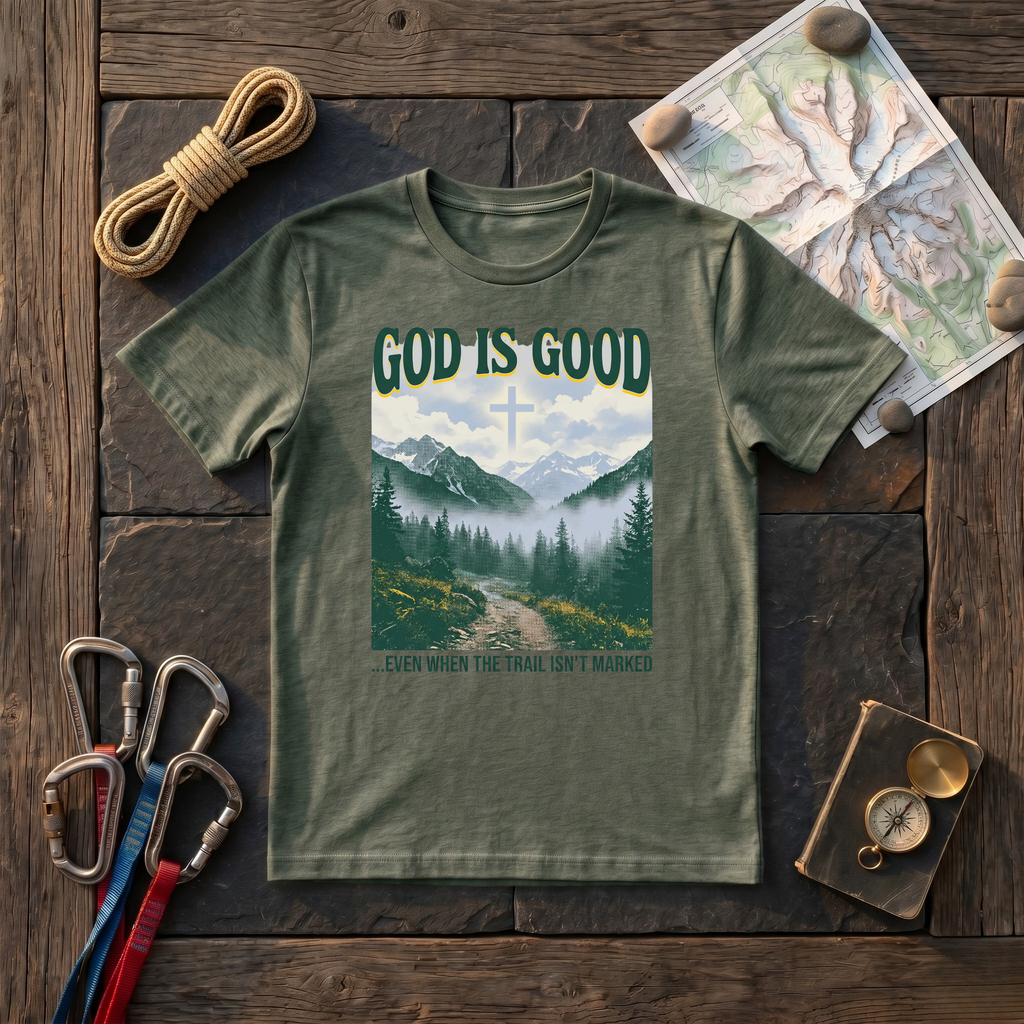 God Is Good Even When the Trail Isn't Marked T-Shirt