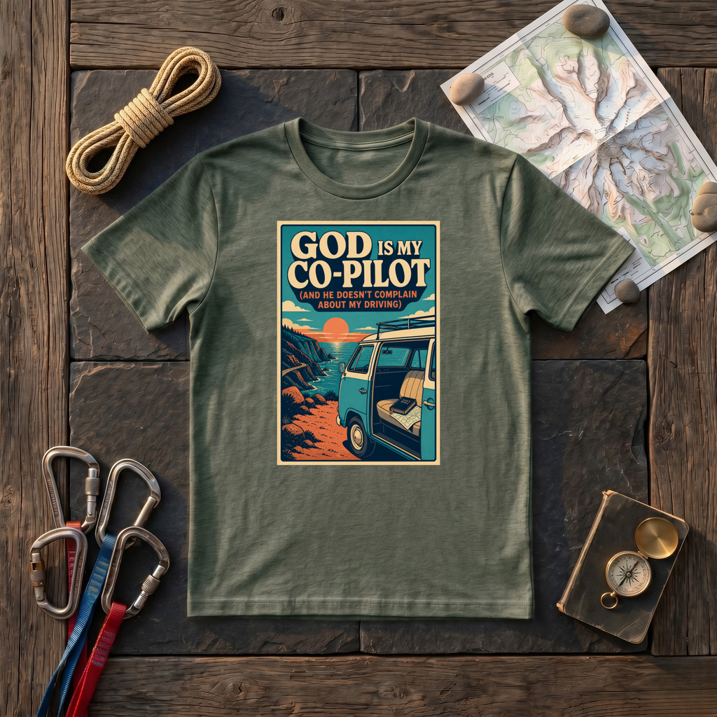 God Is My Co-Pilot T-Shirt