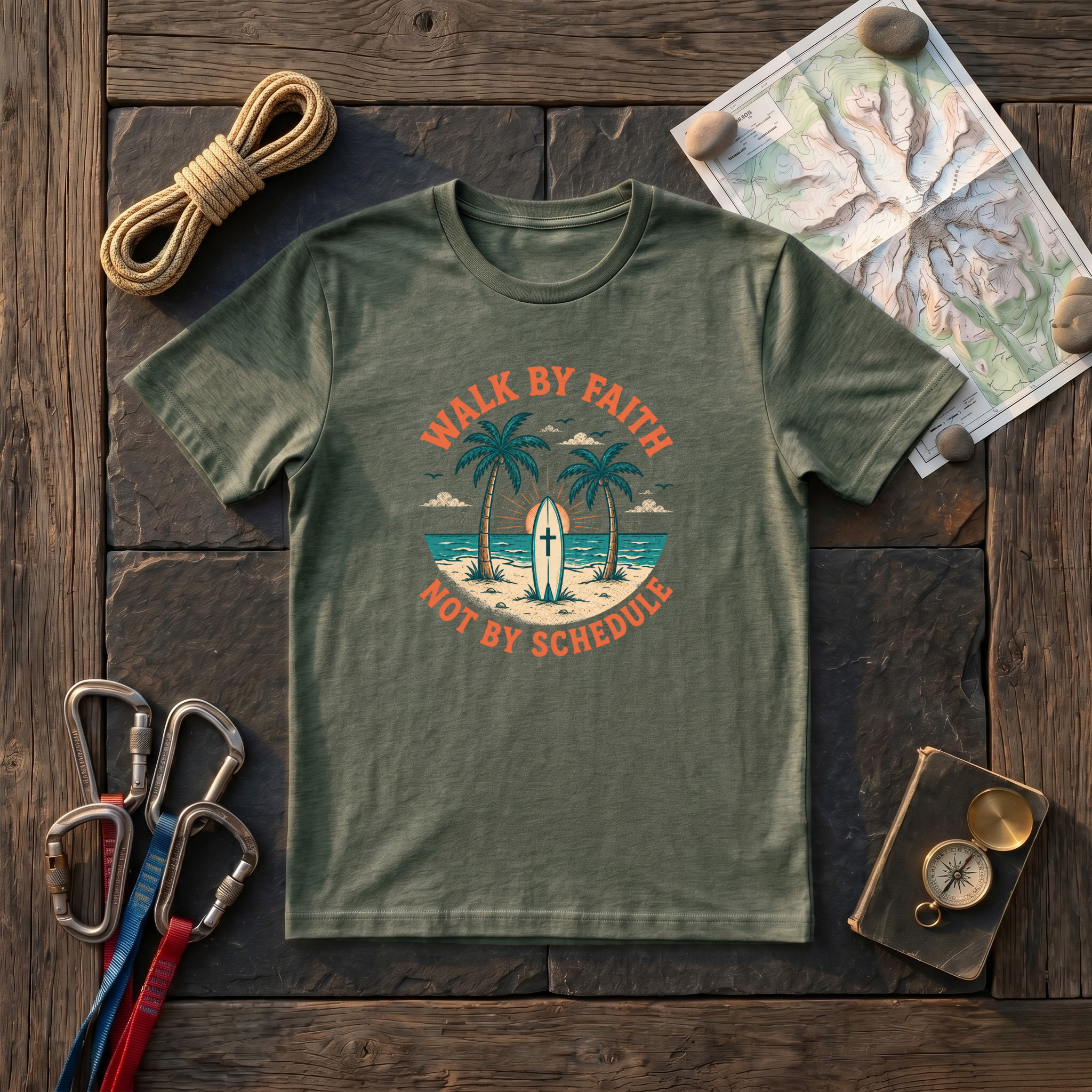 Walk By Faith Not By Schedule T-Shirt