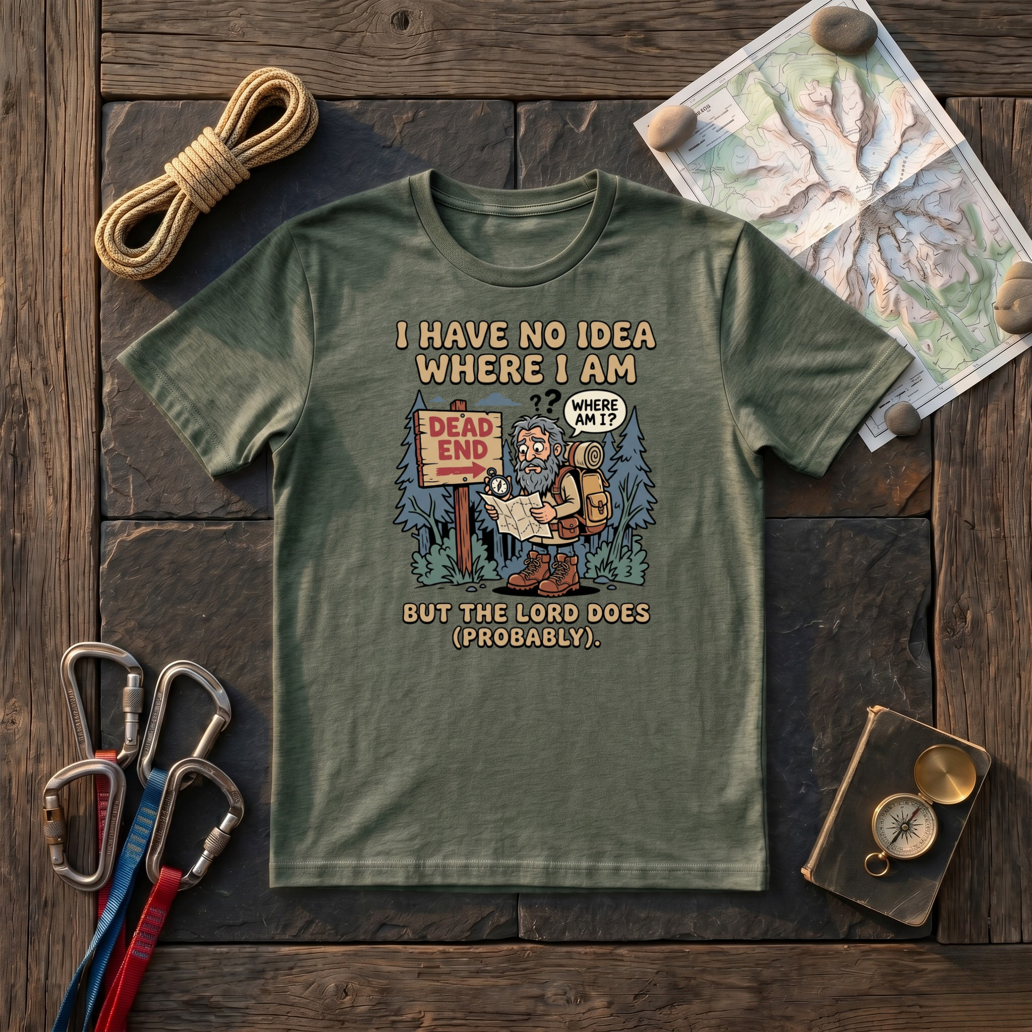 I Have No Idea Where I Am T-Shirt