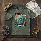 Following Jesus and Random Rrail Signs T-Shirt