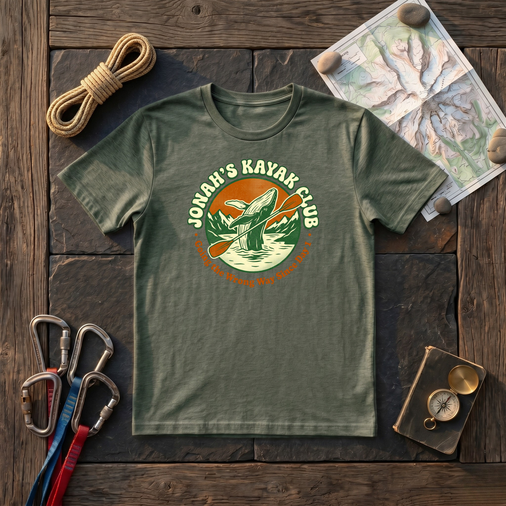 Jonahs Kayak Club Going The Wrong Way Since Day 1 T-Shirt