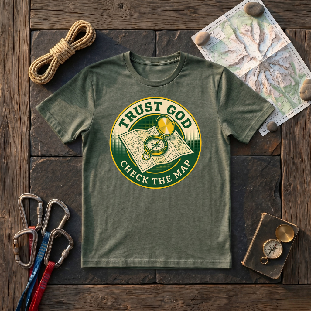 Trust God Check The Map T-Shirt