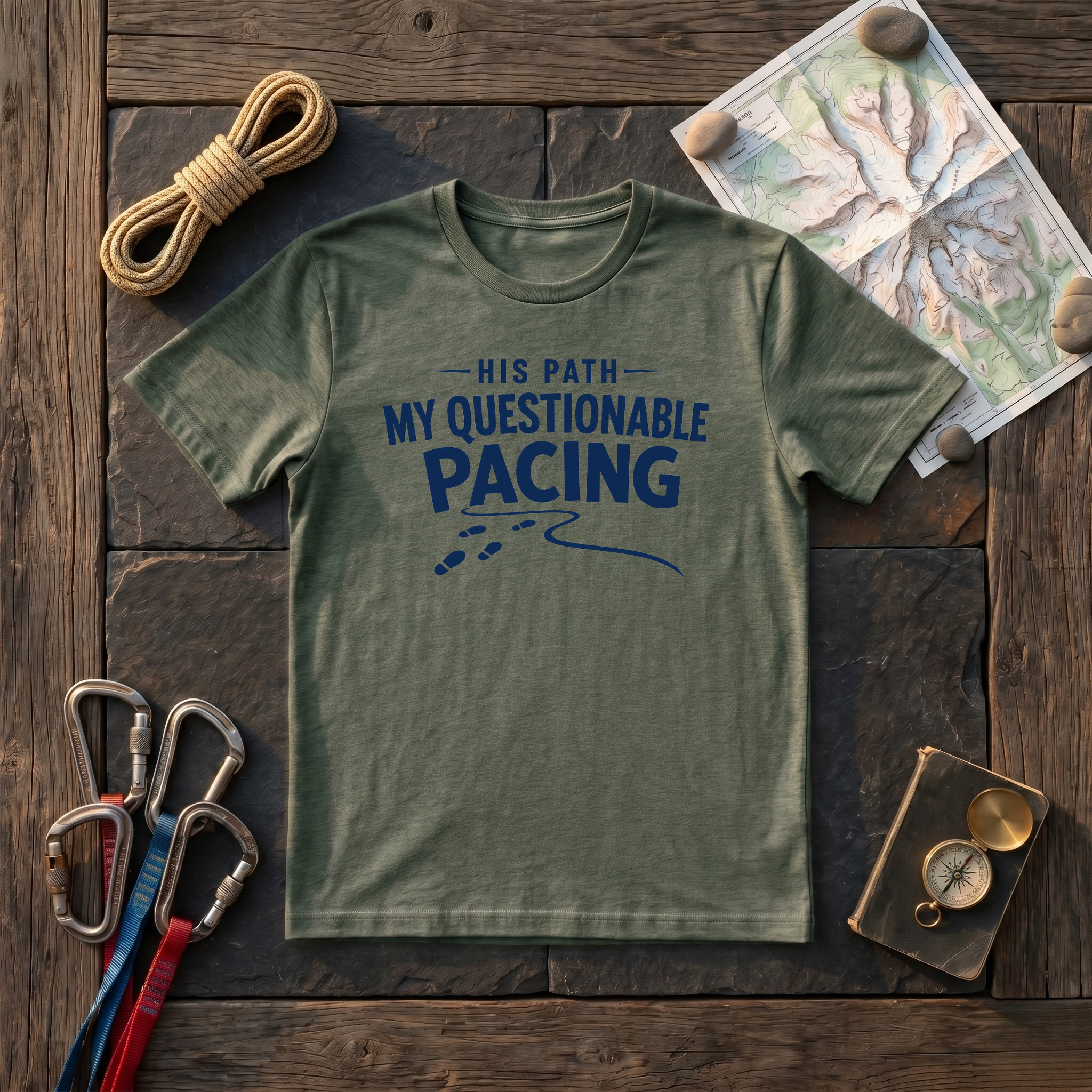 His Path My Questionable Pacing T-Shirt