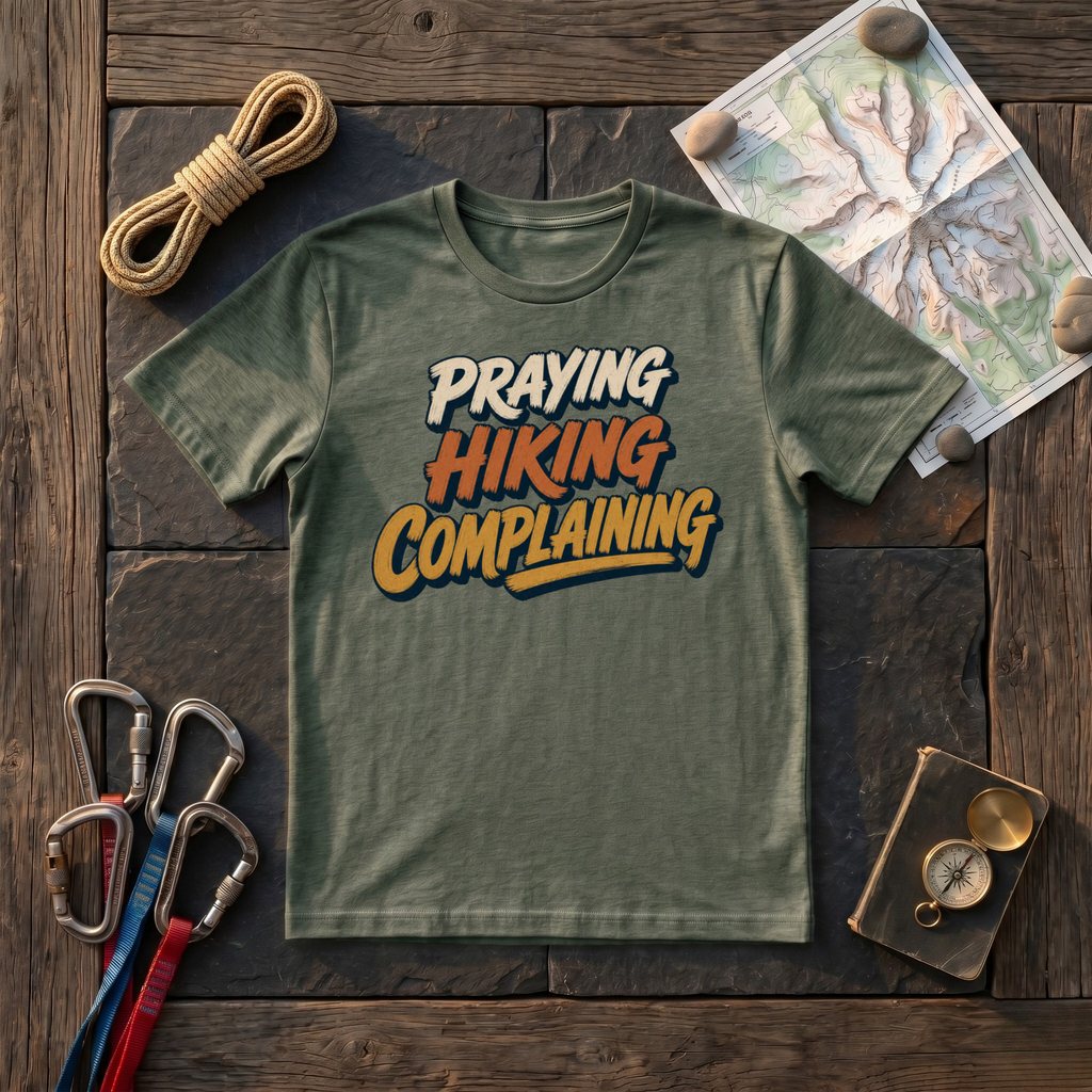 Praying, Hiking, Complaining T-Shirt