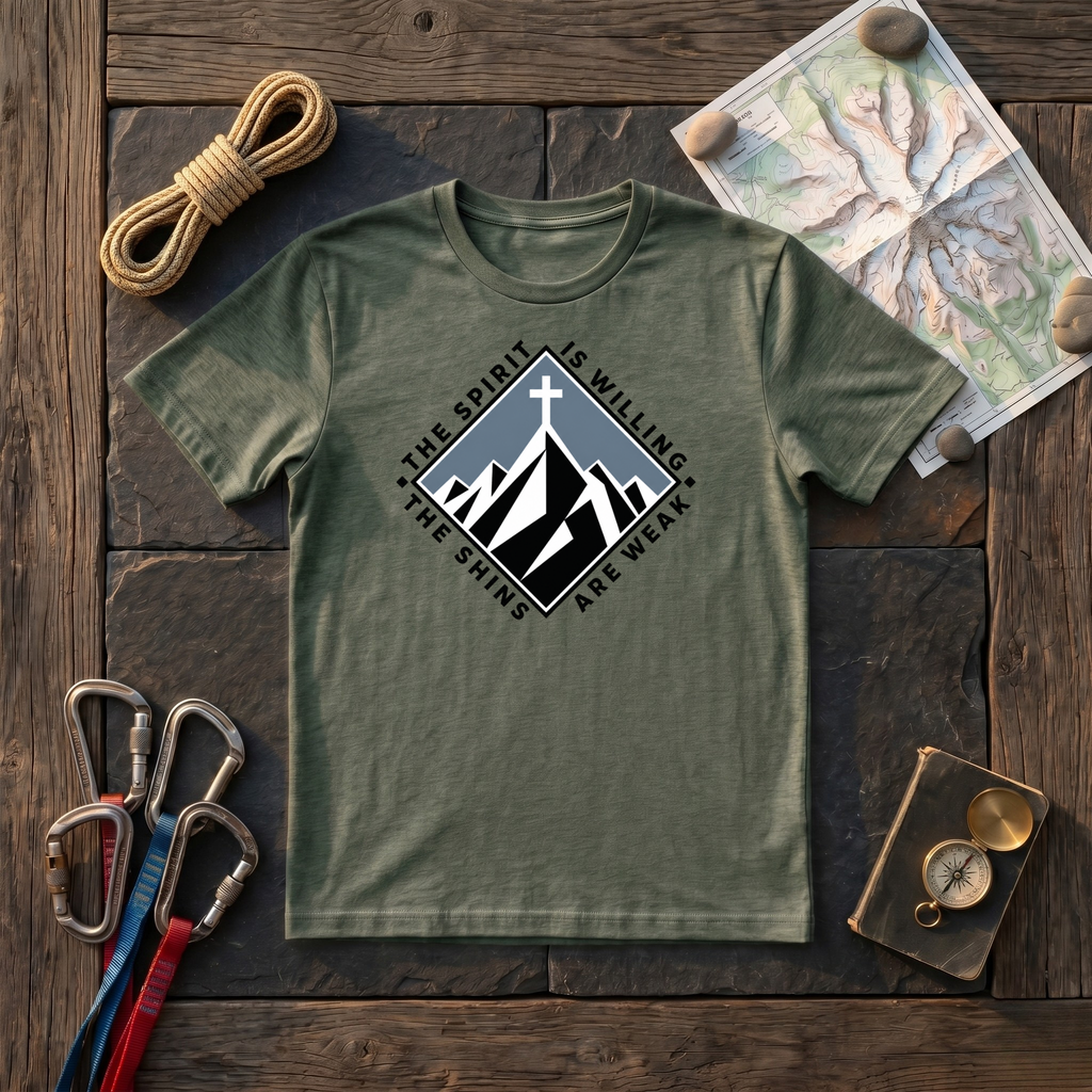 The Spirit Is Willing, The Shins Are Weak T-Shirt