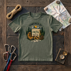 Powered By Faith And Trail Mix T-Shirt
