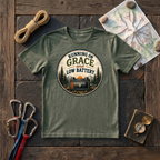 Running On Grace And Low Battery T-Shirt