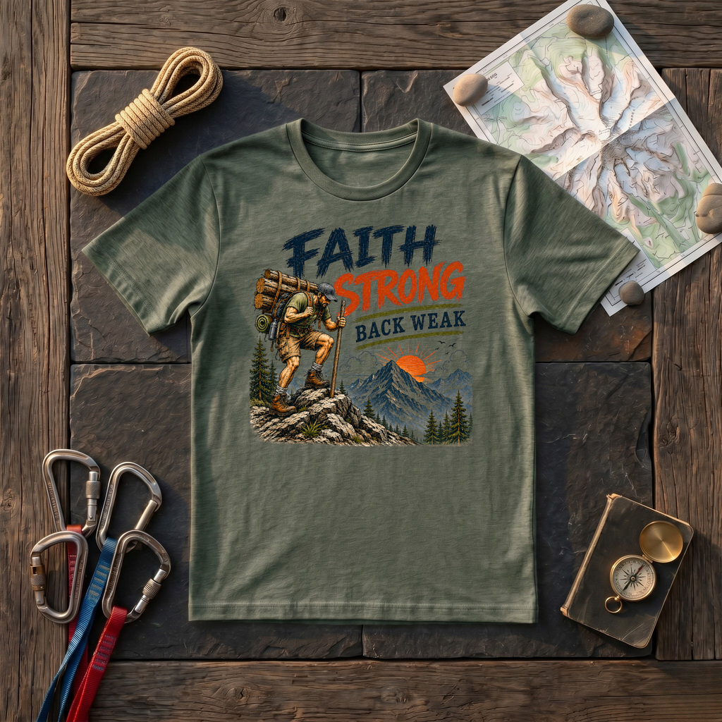 Faith Strong, Back Weak T-Shirt
