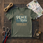 Peace Like A River, Rest In His Presence Isaiah 66:12 T-Shirt