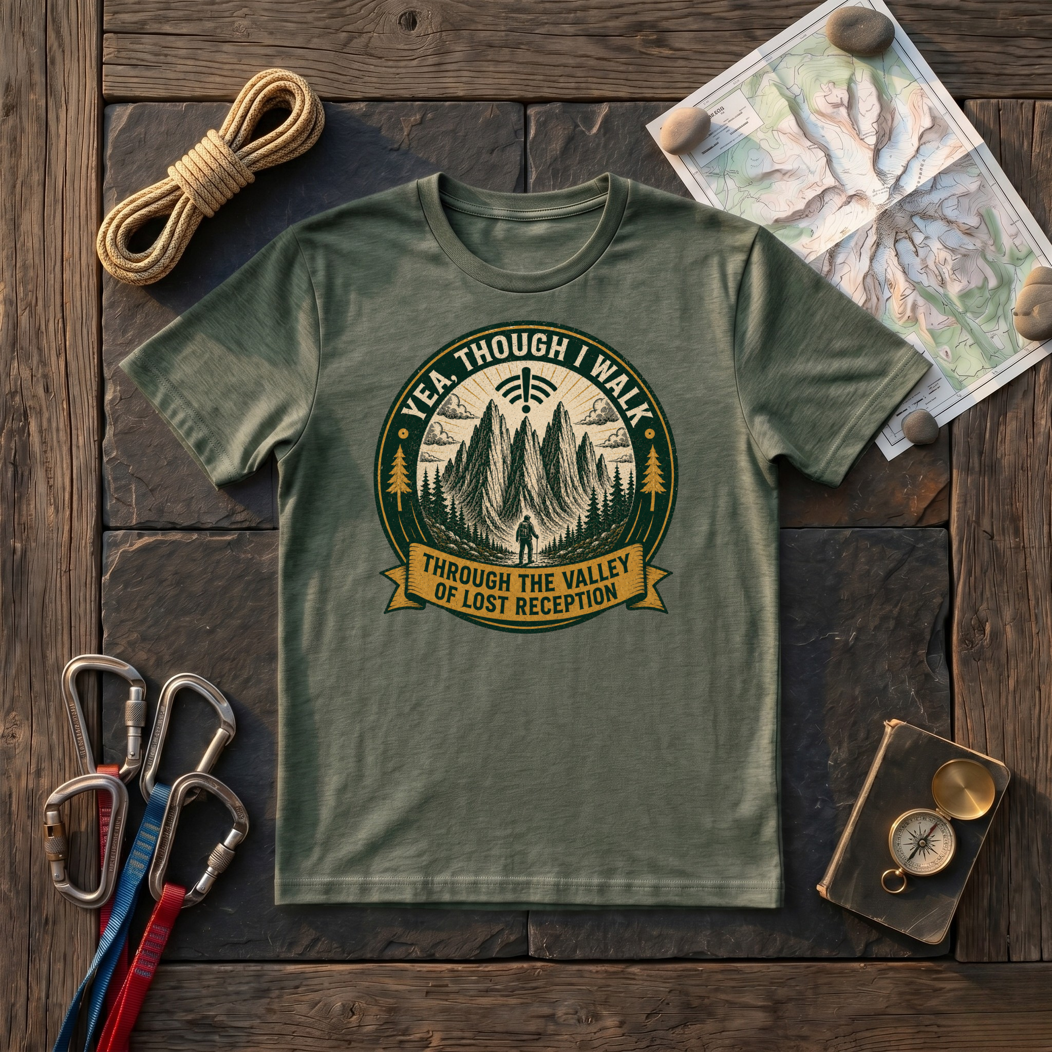 Yea, Though I Walk Through The Valley Of Lost Reception T-Shirt