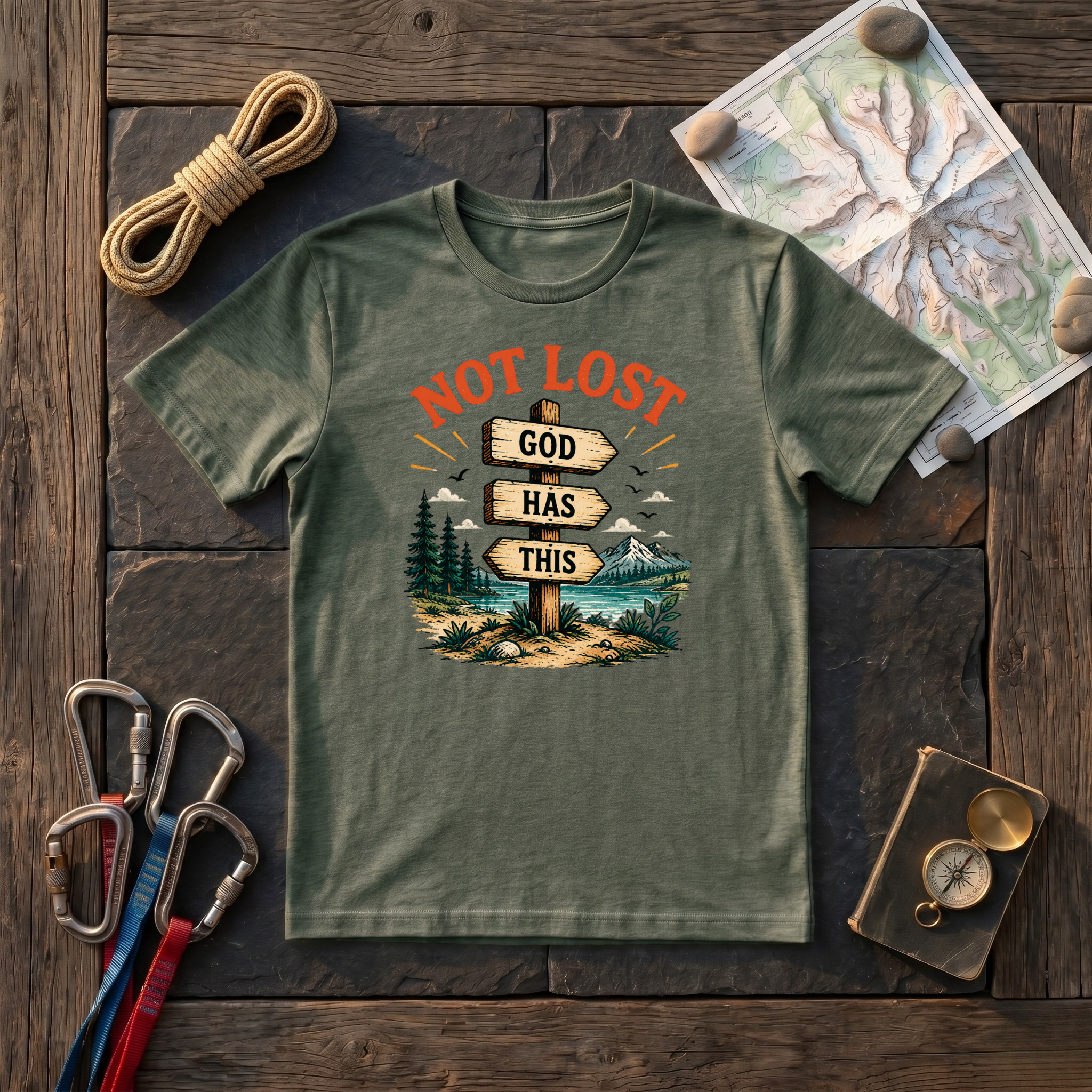Not Lost God Has This T-Shirt