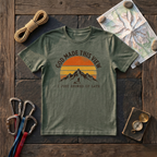 God Made This View I Just Showed Up Late T-Shirt