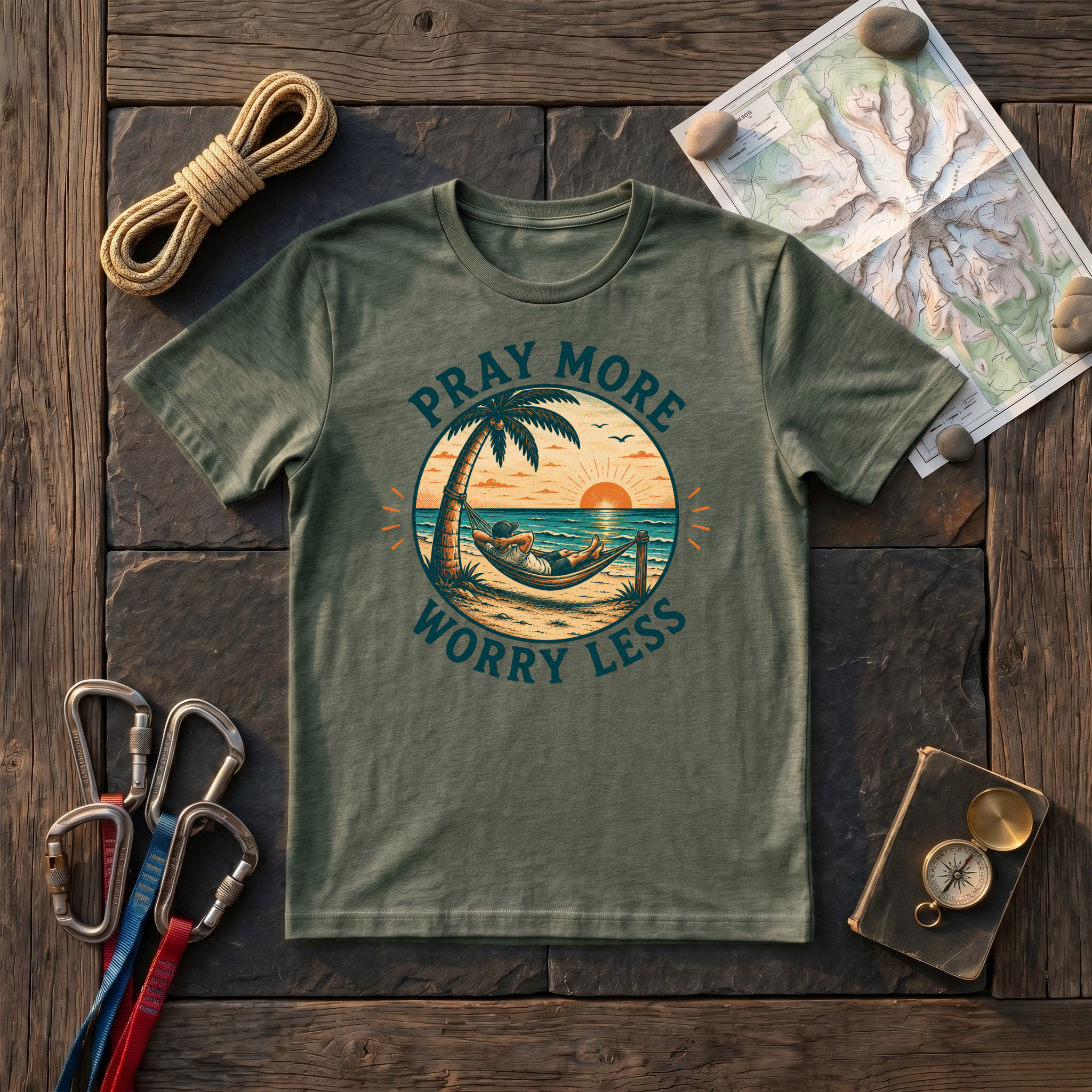 Pray More Worry Less T-Shirt