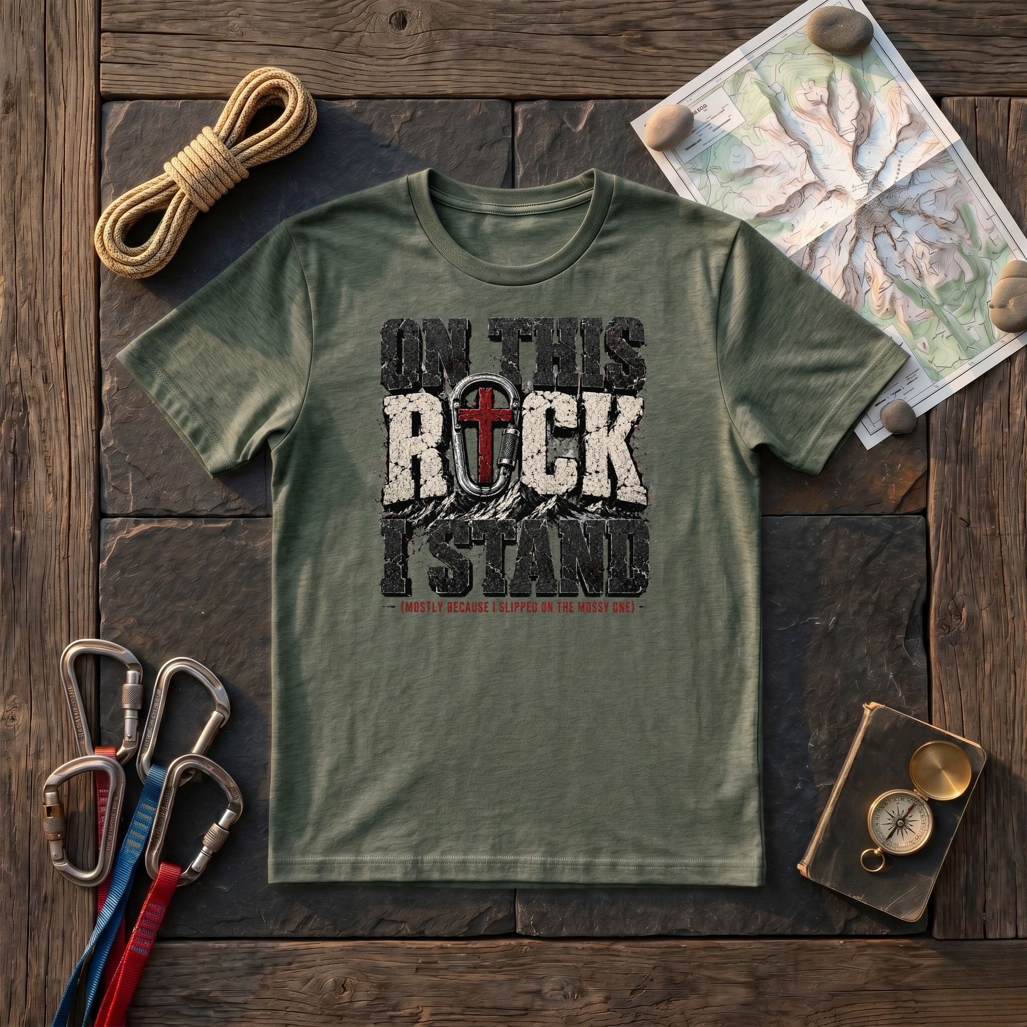 On This Rock I Stand T-Shirt