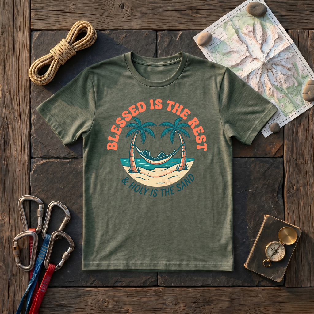 Blessed is the Rest & Holy is the Sand T-Shirt