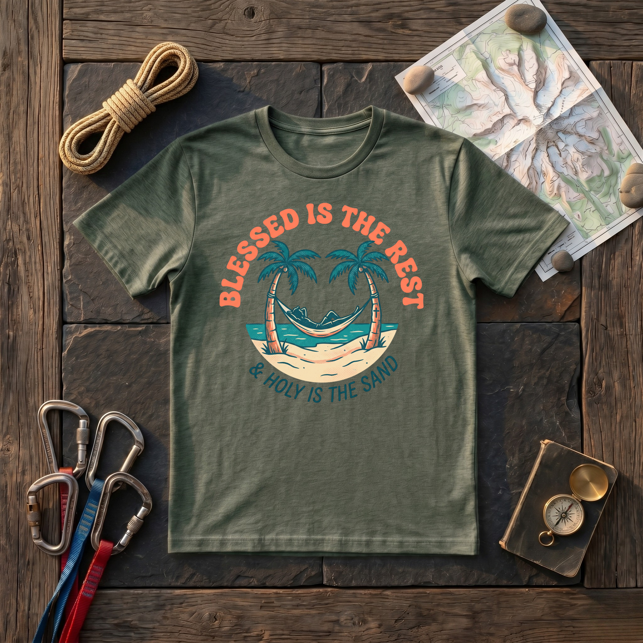 Blessed is the Rest & Holy is the Sand T-Shirt