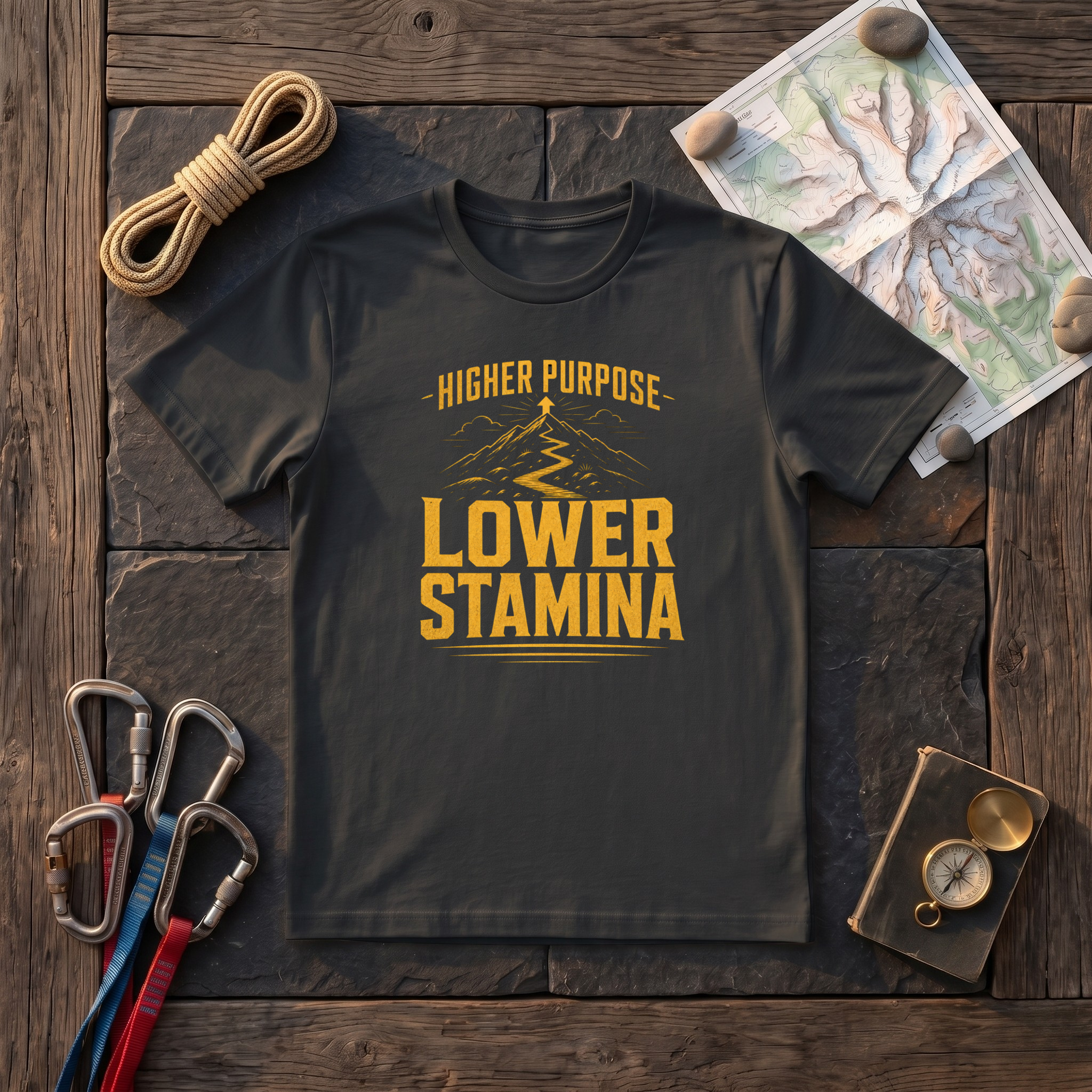 Higher Purpose, Lower Stamina T-Shirt