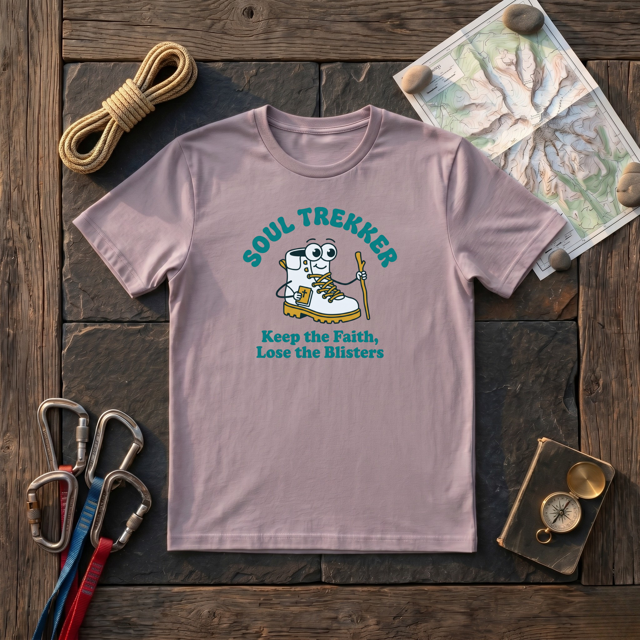Soul Trekker Keep - The Faith, Lose The Blisters T-Shirt