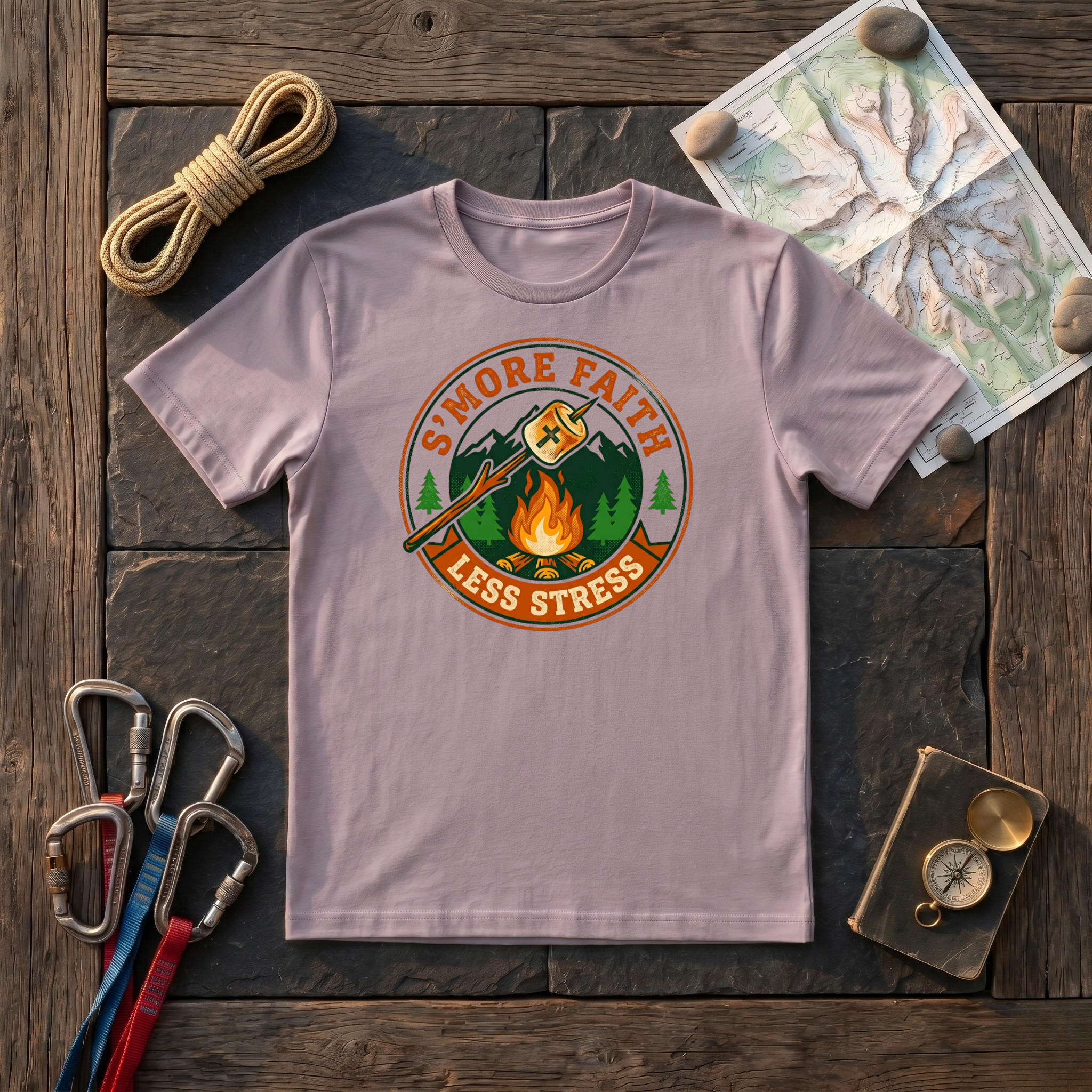 S'More Faith Less Stress 2 T-Shirt