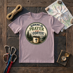 Running On Prayer And Coffee T-Shirt