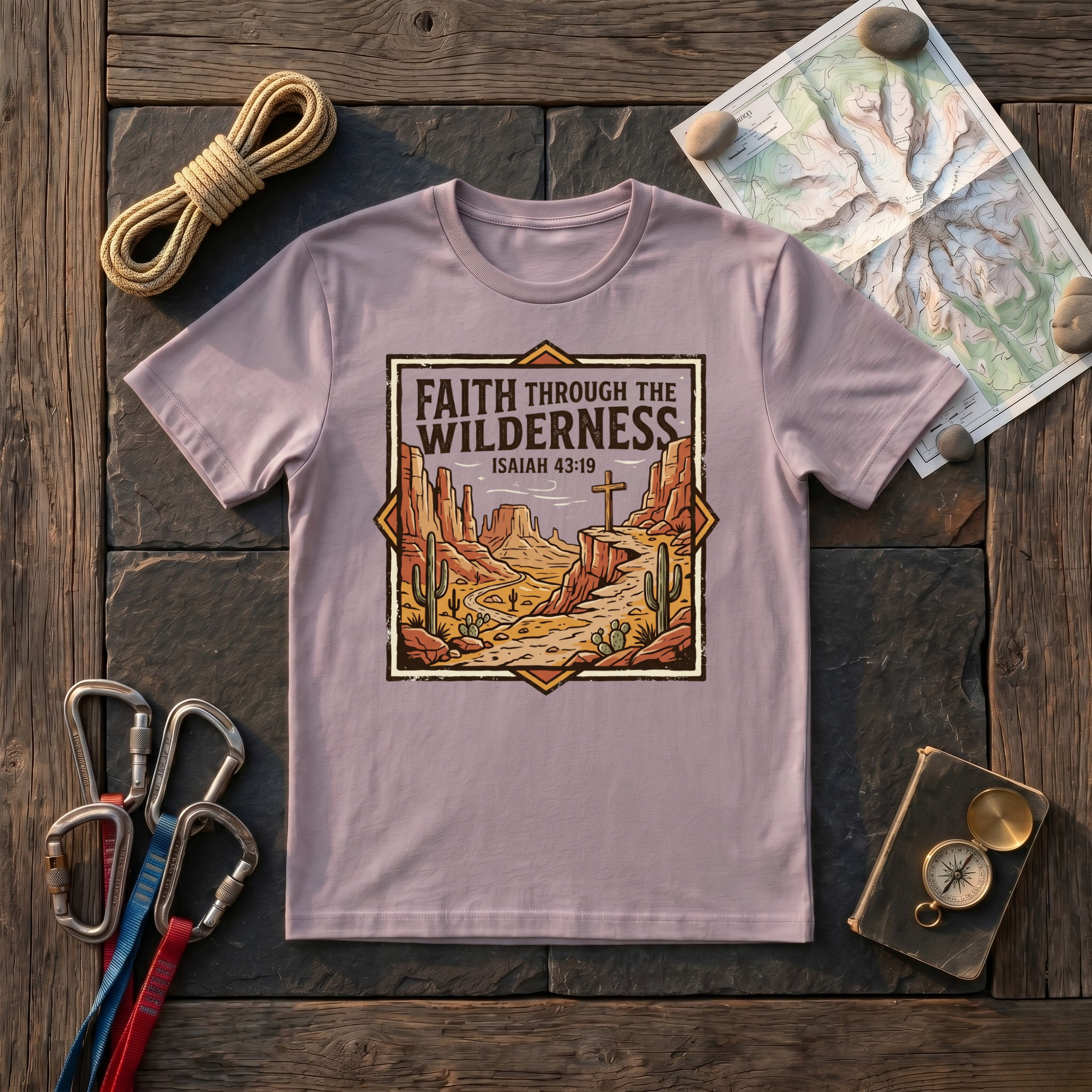 Faith Through The Wilderness Isaiah 43:19 T-Shirt
