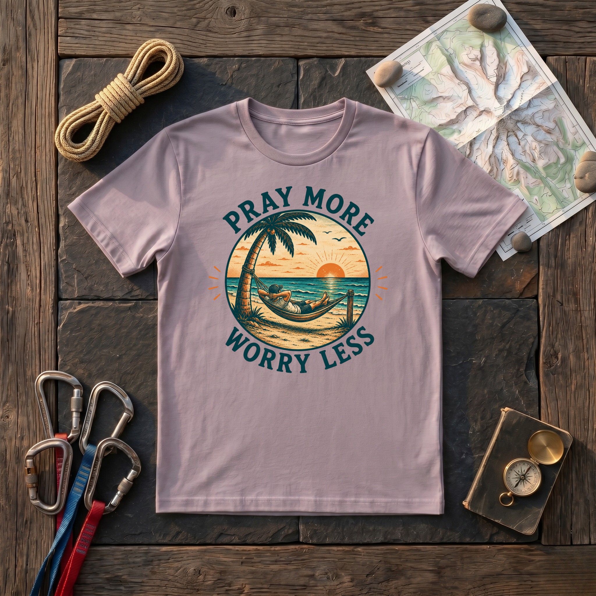 Pray More Worry Less T-Shirt