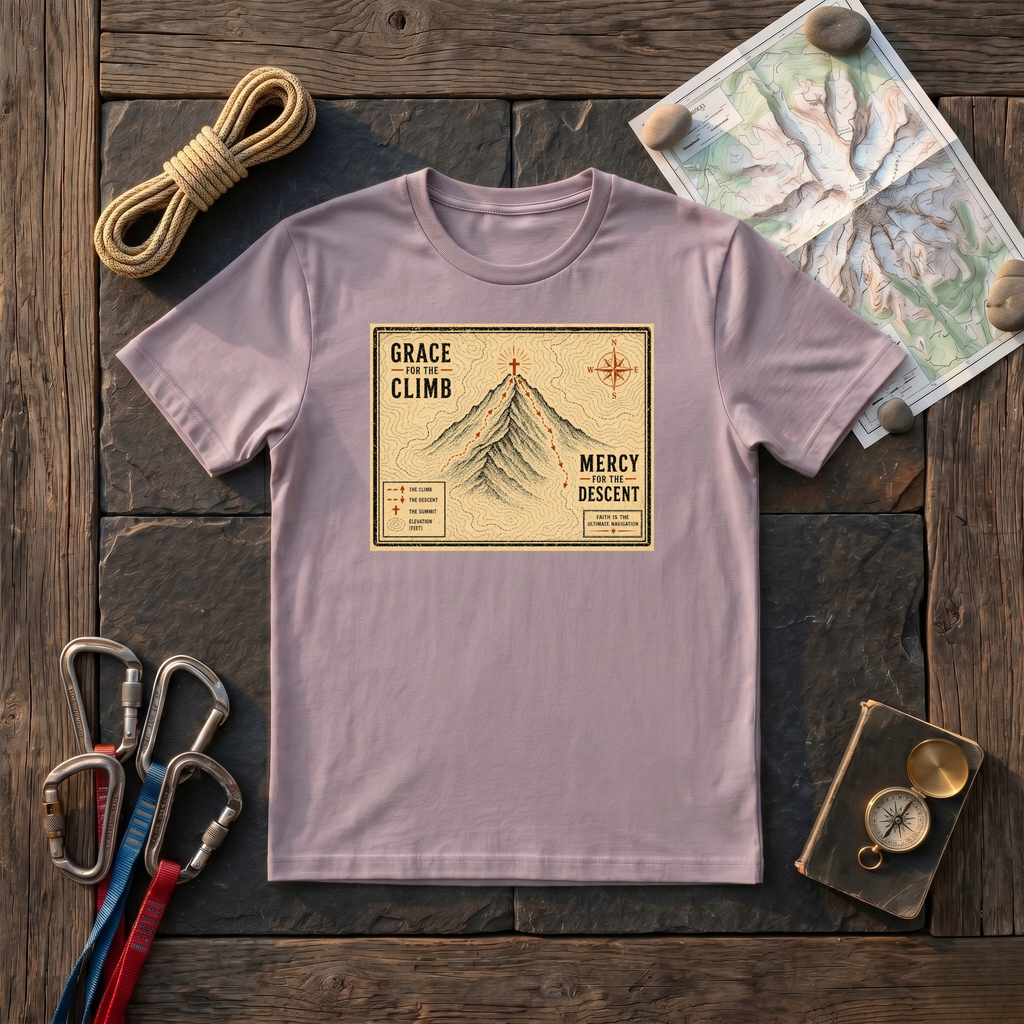 Grace For the Climb, Mercy For the Descent T-Shirt