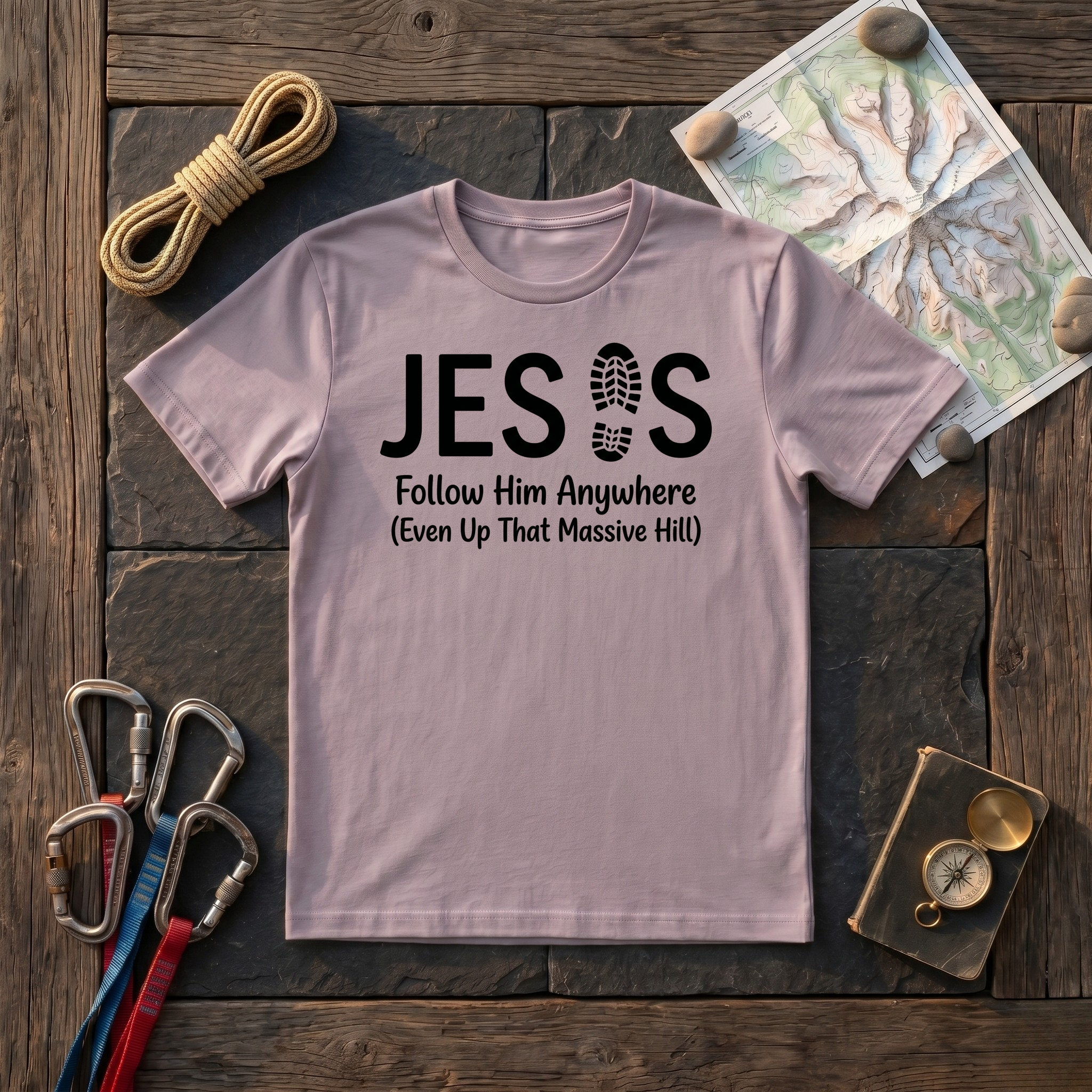 Jesus Follow Him Anywhere T-Shirt