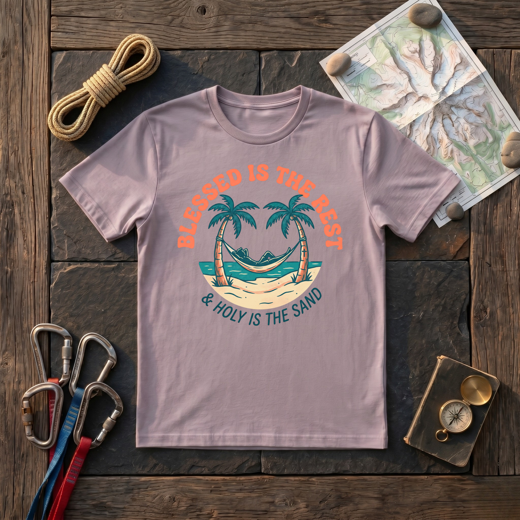 Blessed is the Rest & Holy is the Sand T-Shirt