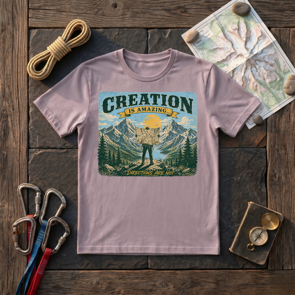 Creation Is Amazing, Directions Are Not T-Shirt