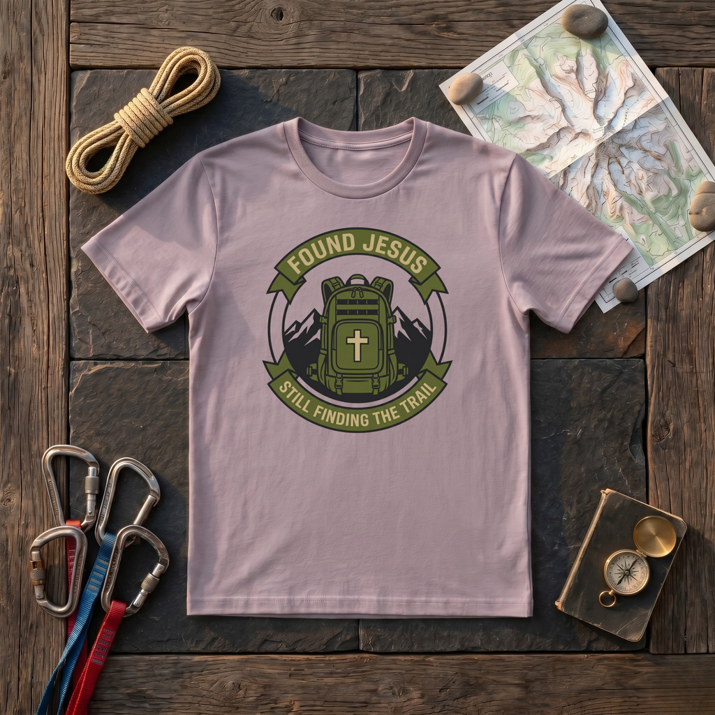 Found Jesus Still Finding the Trail T-Shirt